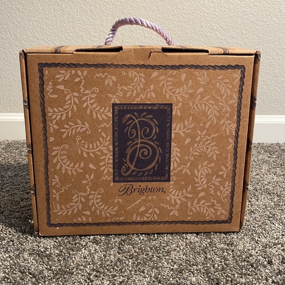 Great Condition Brighton Black Leather Nia Crossbody Handbag - Picture 13 of 15